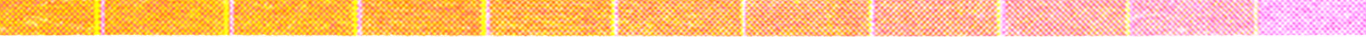 Textured gradient that changes from orange to pink, divided into smaller segments.